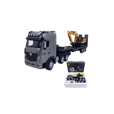 RC Truck s bagrem na dálkové ovládání 1:18 RTR