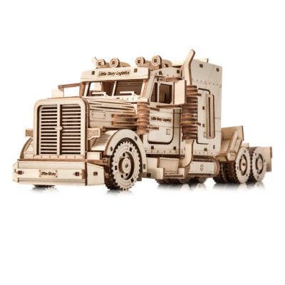 Little Story 3D dřevěná skládačka Nákladní vůz