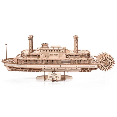 Little Story 3D dřevěná skládačka Parník