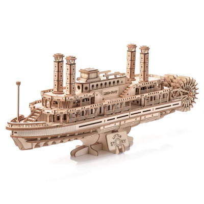 Little Story 3D dřevěná skládačka Parník