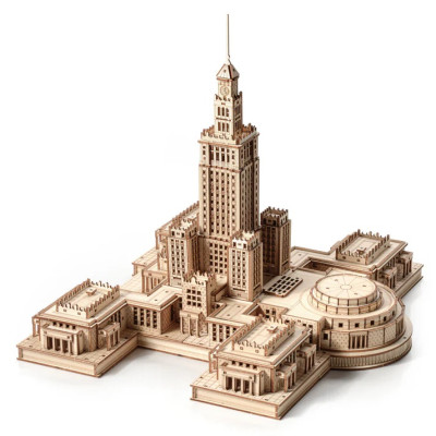 Little Story 3D dřevěná skládačka Palác kultury a vědy