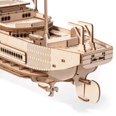 Little Story 3D dřevěná skládačka Výletní loď