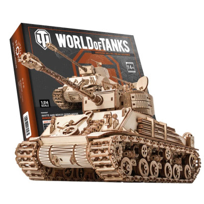 Little Story 3D dřevěná skládačka World of Tanks M4A3E8 Sherman