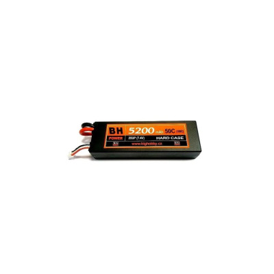 Li-pol baterie 5200 mAh 2S 50C (100C) HC (B)