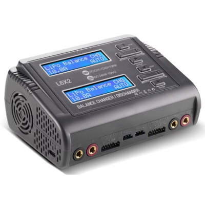 Nabíječ i vybíječ DUO L6X2 DC 240W, AC 150W -10Ax2 (balancer, vestavěný zdroj)
