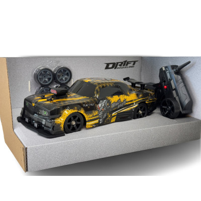 RC driftovací auto Camaro, světla, kouř, RTR sada 1:16 4WD