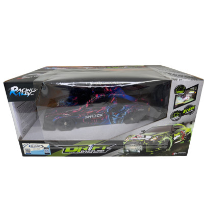 RC driftovací auto Toyota, světla, kouř, RTR sada, 1:16 4WD